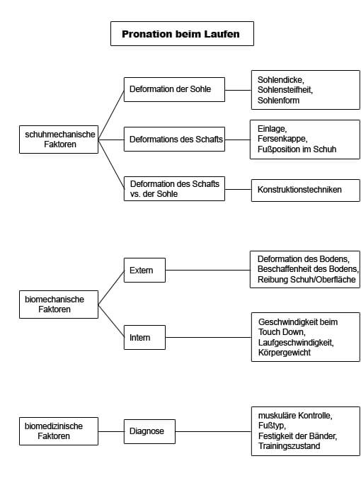 Einflussfaktoren der Pronation beim Laufen - Erkenntnisse aus der Wissenschaft